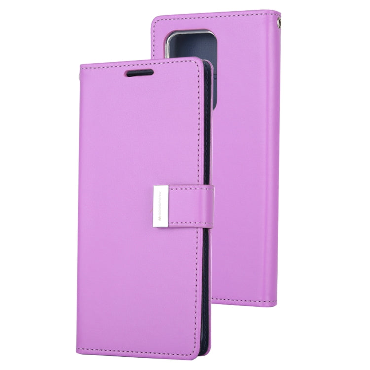 GOOSPERY RICH DIARY For Galaxy S20 Ultra PU + TPU Crazy Horse Texture Horizontal Flip Leather Case, with Card Slots & Wallet & Photo frame