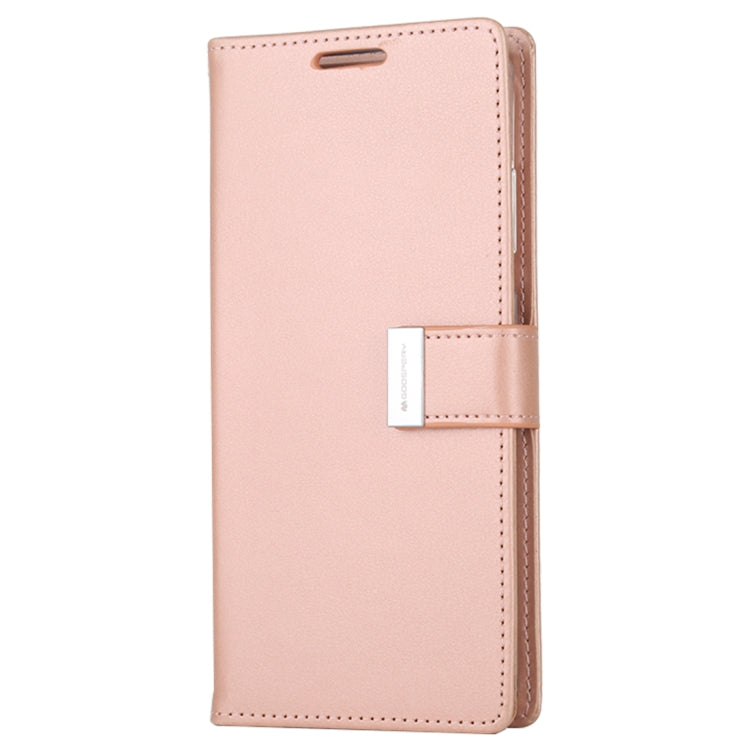 GOOSPERY RICH DIARY For Galaxy S20 Ultra PU + TPU Crazy Horse Texture Horizontal Flip Leather Case, with Card Slots & Wallet & Photo frame
