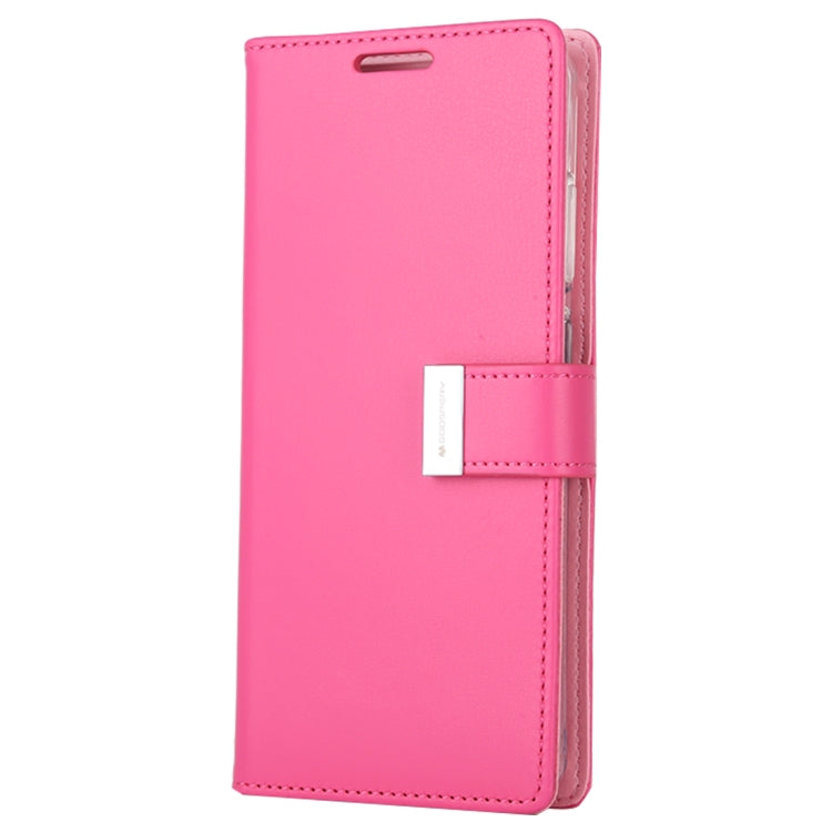 GOOSPERY RICH DIARY For Galaxy S20 Ultra PU + TPU Crazy Horse Texture Horizontal Flip Leather Case, with Card Slots & Wallet & Photo frame