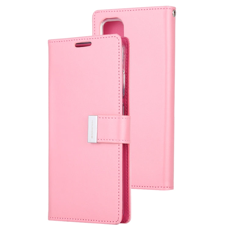 GOOSPERY RICH DIARY For Galaxy S20+ PU + TPU Crazy Horse Texture Horizontal Flip Leather Case, with Card Slots & Wallet & Photo frame