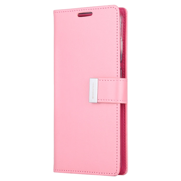 GOOSPERY RICH DIARY For Galaxy S20+ PU + TPU Crazy Horse Texture Horizontal Flip Leather Case, with Card Slots & Wallet & Photo frame