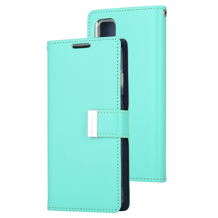 GOOSPERY RICH DIARY For Galaxy S20+ PU + TPU Crazy Horse Texture Horizontal Flip Leather Case, with Card Slots & Wallet & Photo frame