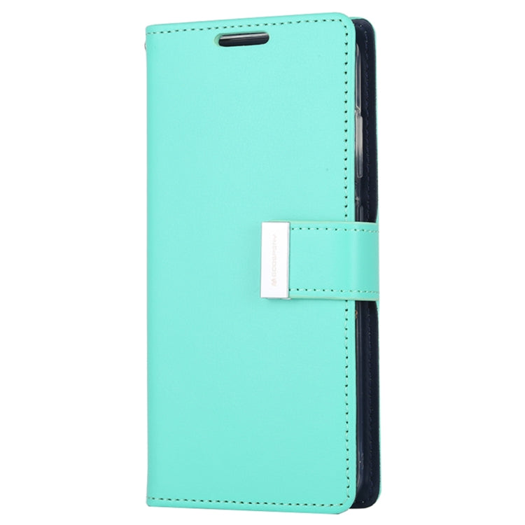 GOOSPERY RICH DIARY For Galaxy S20+ PU + TPU Crazy Horse Texture Horizontal Flip Leather Case, with Card Slots & Wallet & Photo frame