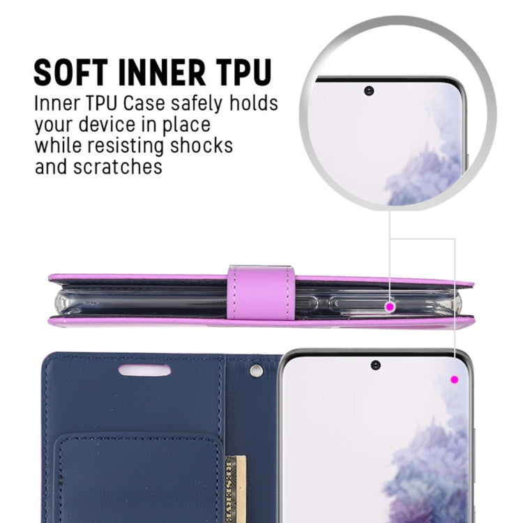 GOOSPERY RICH DIARY For Galaxy S20+ PU + TPU Crazy Horse Texture Horizontal Flip Leather Case, with Card Slots & Wallet & Photo frame