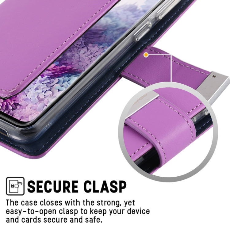 GOOSPERY RICH DIARY For Galaxy S20+ PU + TPU Crazy Horse Texture Horizontal Flip Leather Case, with Card Slots & Wallet & Photo frame