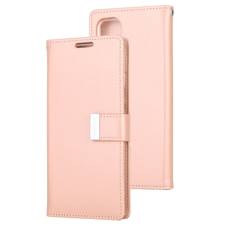 GOOSPERY RICH DIARY For Galaxy S20+ PU + TPU Crazy Horse Texture Horizontal Flip Leather Case, with Card Slots & Wallet & Photo frame