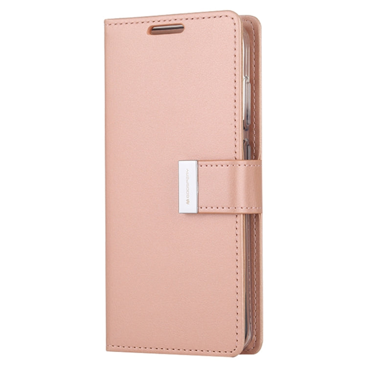 GOOSPERY RICH DIARY For Galaxy S20 PU + TPU Crazy Horse Texture Horizontal Flip Leather Case, with Card Slots & Wallet & Photo frame