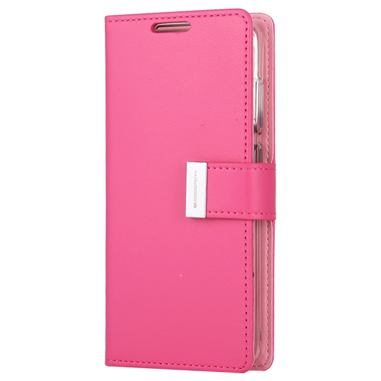 GOOSPERY RICH DIARY For Galaxy S20 PU + TPU Crazy Horse Texture Horizontal Flip Leather Case, with Card Slots & Wallet & Photo frame