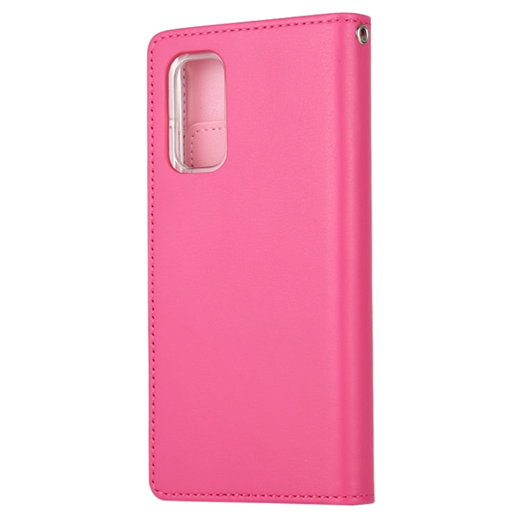 GOOSPERY RICH DIARY For Galaxy S20 PU + TPU Crazy Horse Texture Horizontal Flip Leather Case, with Card Slots & Wallet & Photo frame