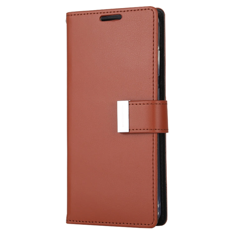 GOOSPERY RICH DIARY For Galaxy S20 PU + TPU Crazy Horse Texture Horizontal Flip Leather Case, with Card Slots & Wallet & Photo frame