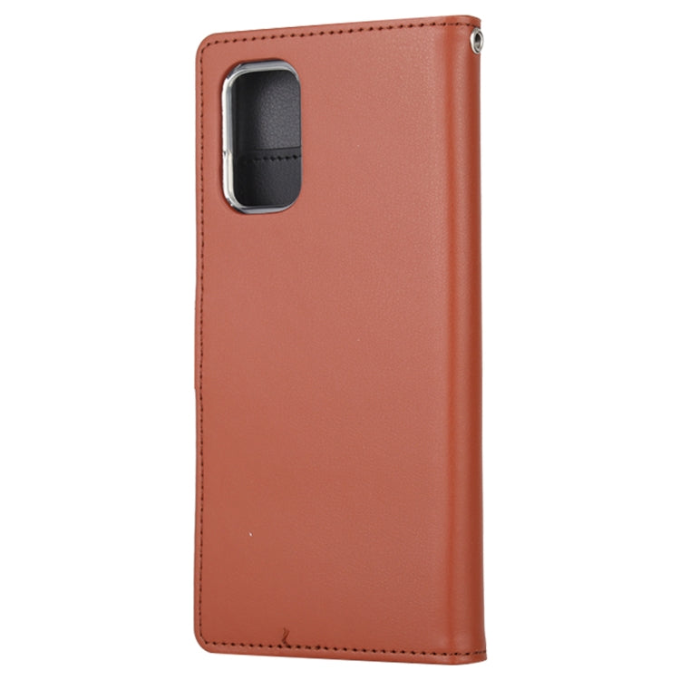 GOOSPERY RICH DIARY For Galaxy S20 PU + TPU Crazy Horse Texture Horizontal Flip Leather Case, with Card Slots & Wallet & Photo frame