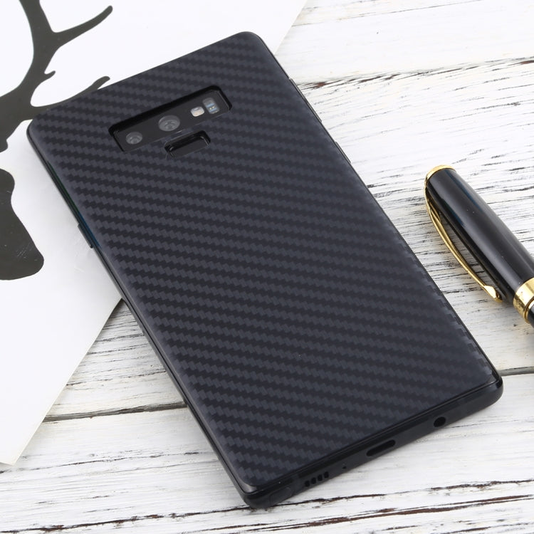 Carbon Fiber Texture Back Protective Cover for Galaxy Note 9
