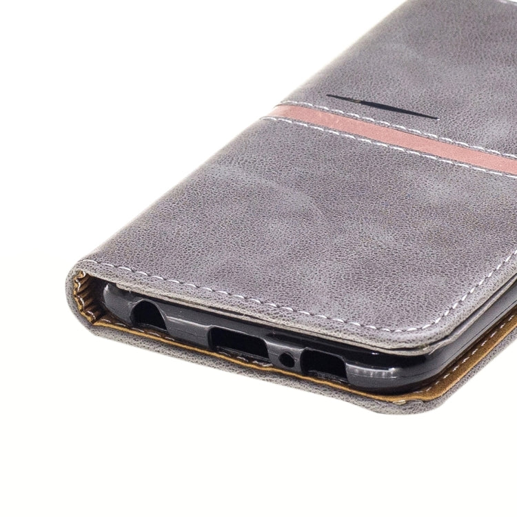 For Galaxy S6 / G920 Crazy Horse Texture PU Leather Horizontal Flip Leather Case with Holder & Card Slots & Wallet & Photo Frame & Lanyard