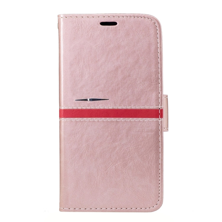 For Galaxy S6 / G920 Crazy Horse Texture PU Leather Horizontal Flip Leather Case with Holder & Card Slots & Wallet & Photo Frame & Lanyard