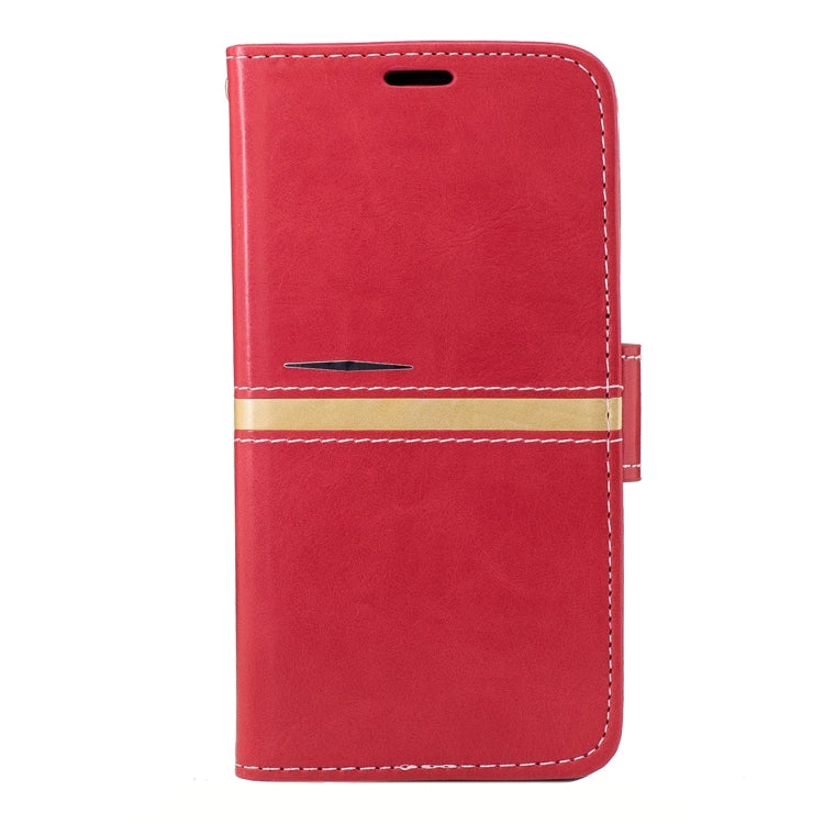 For Galaxy S6 / G920 Crazy Horse Texture PU Leather Horizontal Flip Leather Case with Holder & Card Slots & Wallet & Photo Frame & Lanyard
