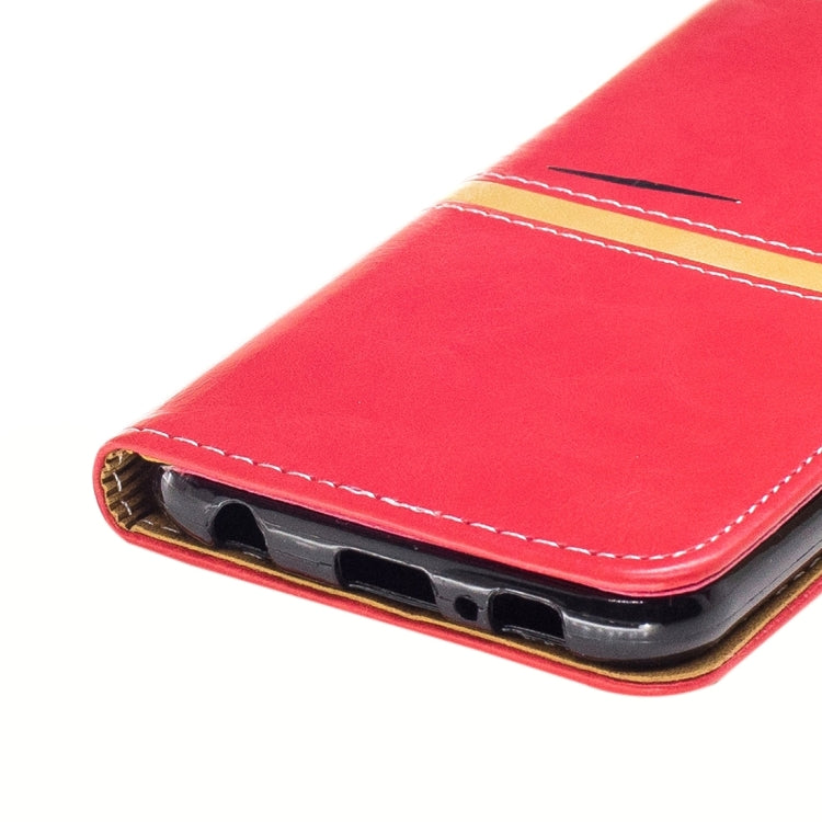 For Galaxy S6 / G920 Crazy Horse Texture PU Leather Horizontal Flip Leather Case with Holder & Card Slots & Wallet & Photo Frame & Lanyard