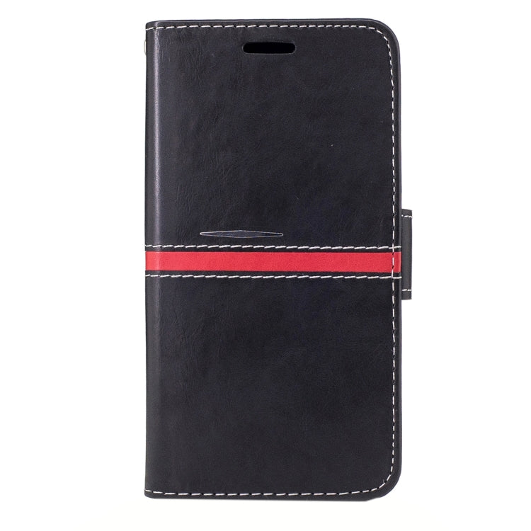 For Galaxy S7 / G930 Crazy Horse Texture PU Leather Horizontal Flip Leather Case with Holder & Card Slots & Wallet & Photo Frame & Lanyard