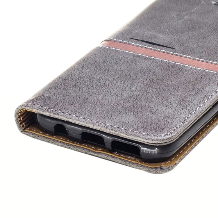 For Galaxy S7 / G930 Crazy Horse Texture PU Leather Horizontal Flip Leather Case with Holder & Card Slots & Wallet & Photo Frame & Lanyard