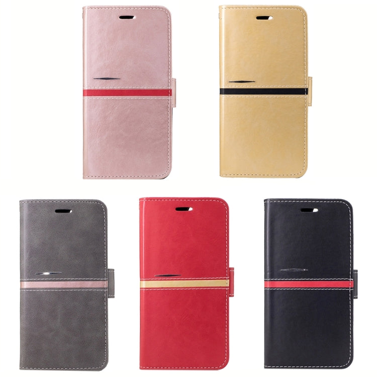 For Galaxy S7 Edge / G935 Crazy Horse Texture PU Leather Horizontal Flip Leather Case with Holder & Card Slots & Wallet & Photo Frame & Lanyard