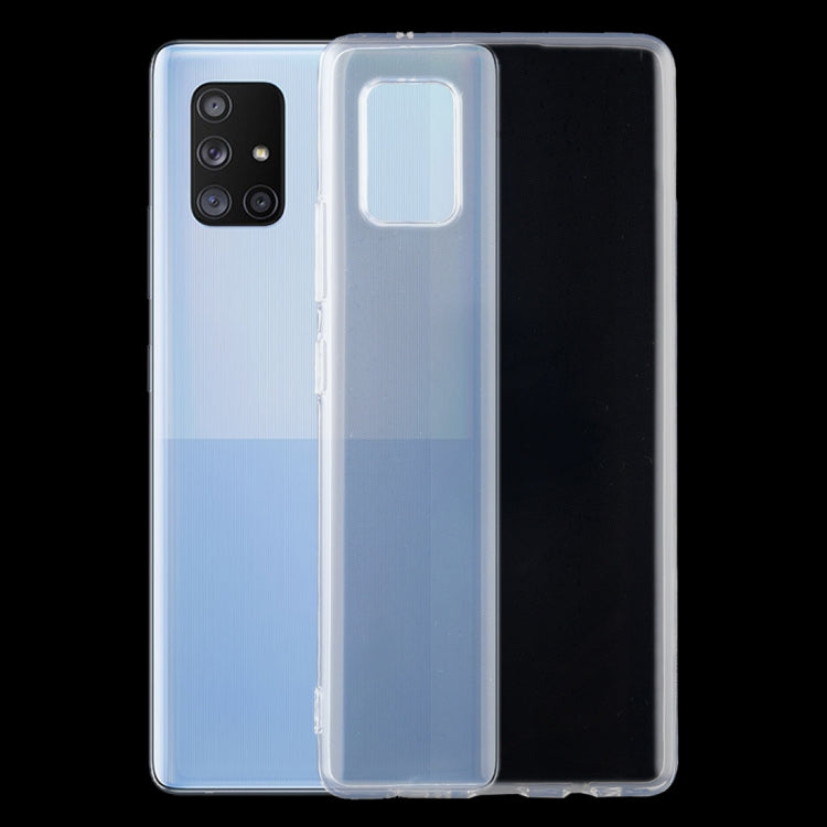 For Galaxy A71 5G 0.5mm Ultra-Thin Transparent TPU Protective Case (Transparent)