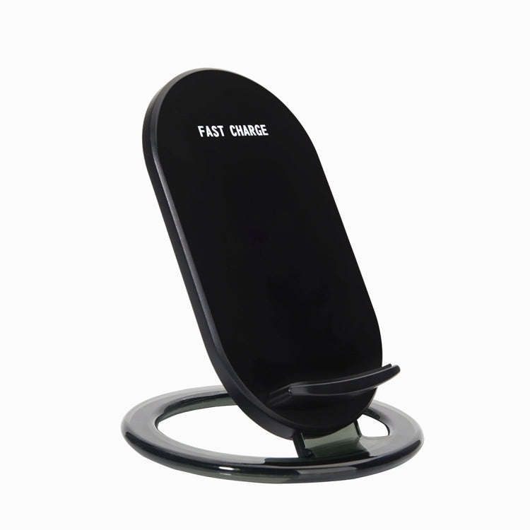 N900 Universal 2-coils Fast Wireless Stand Charger(Black)