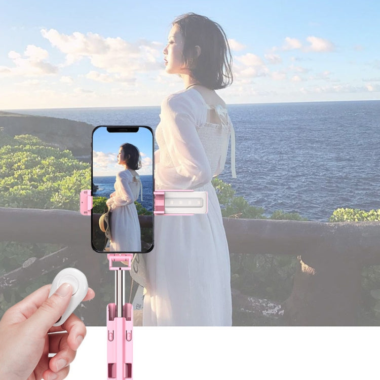 CYKE M1 Mini Universal Foldable Hidden One-piece Wireless Bluetooth Selfie Stick without Fill Light