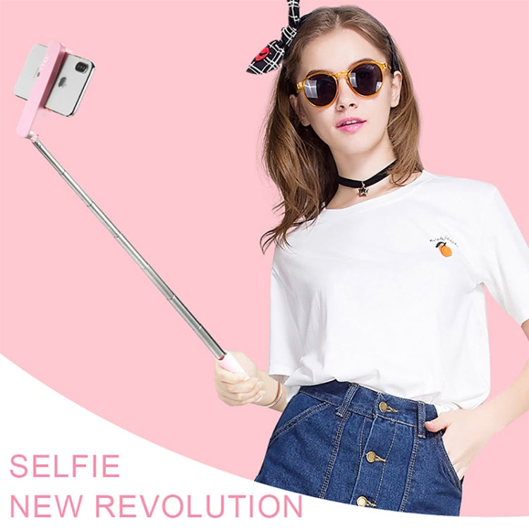 CYKE M1 Mini Universal Foldable Hidden One-piece Wired Control Selfie Stick without Fill Light