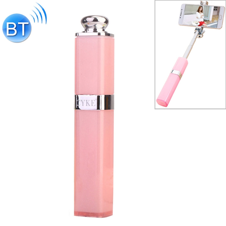 CYKE S1 Universal Hidden One-piece Lipstick Shape Wireless Bluetooth Selfie Stick