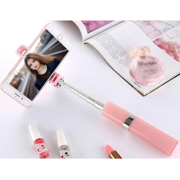 CYKE S1 Universal Hidden One-piece Lipstick Shape Wireless Bluetooth Selfie Stick