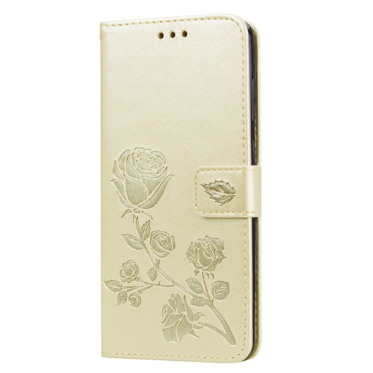 Rose Embossed Horizontal Flip PU Leather Case for Samsung Galaxy A9 (2018) , with Holder & Card Slots & Wallet