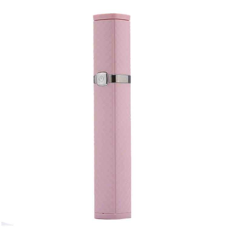 CYKE S3 Hidden One-piece Lipstick Shape Wireless Bluetooth Selfie Stick with Rear Mirror(Pink)