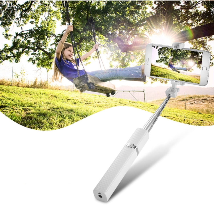 CYKE S3 Hidden One-piece Lipstick Shape Wireless Bluetooth Selfie Stick with Rear Mirror(Pink)