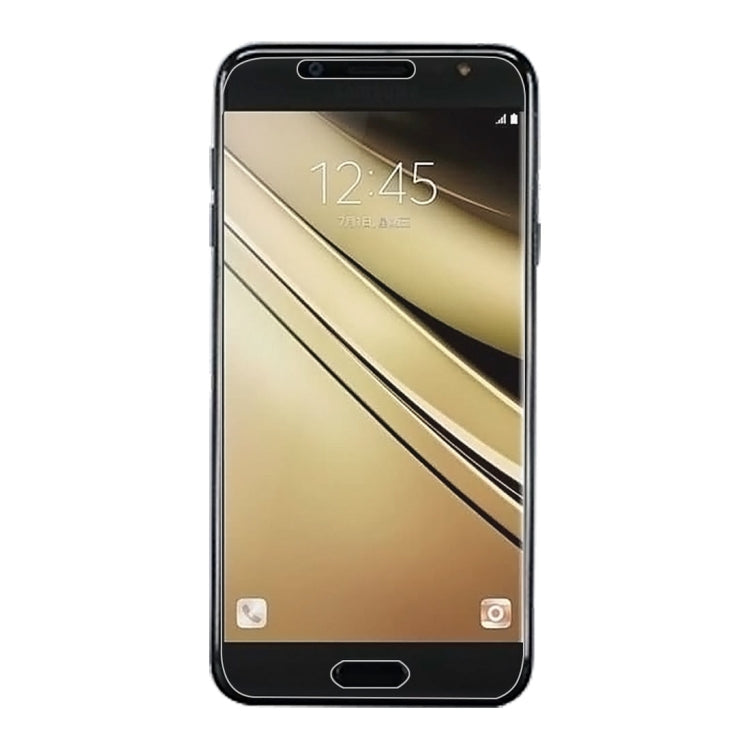 50 PCS 9H 2.5D Tempered Glass Film for Galaxy C7 (2017)