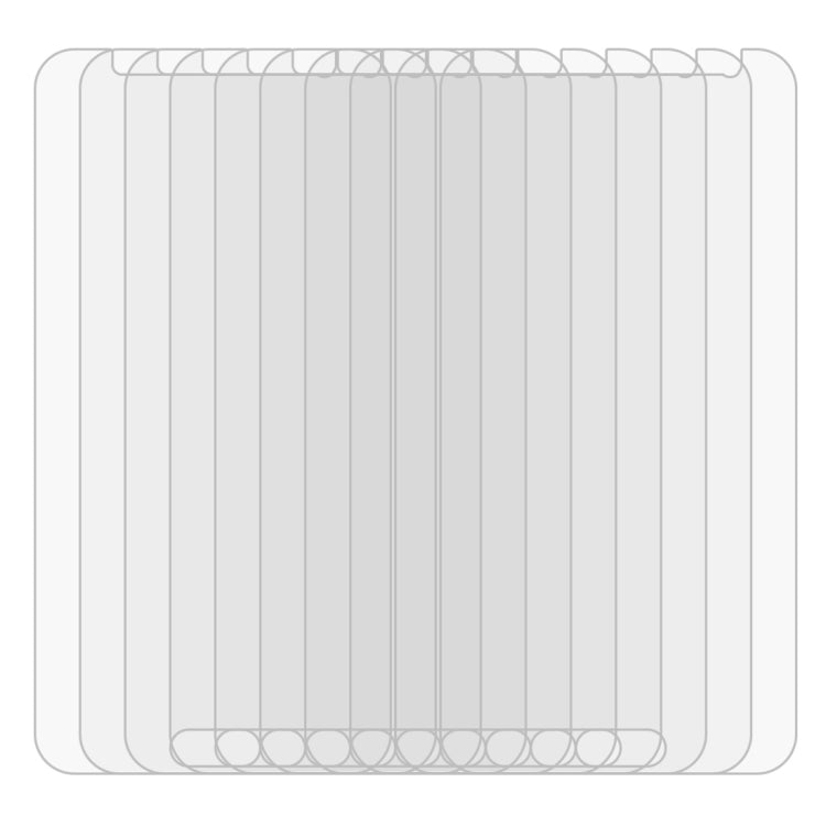 100 PCS 9H 2.5D Tempered Glass Film for Galaxy J2 (2016)