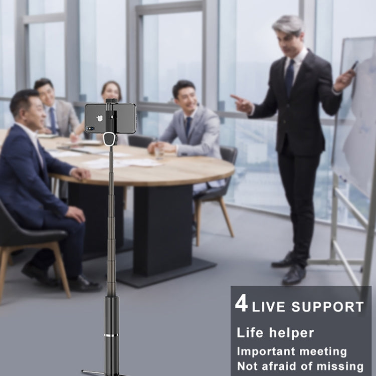 CYKE One-piece Lipstick Shape Wireless Bluetooth Selfie Stick with Hidden Tripod & Remote Control