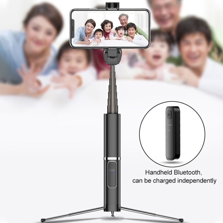CYKE One-piece Lipstick Shape Wireless Bluetooth Selfie Stick with Hidden Tripod & Remote Control