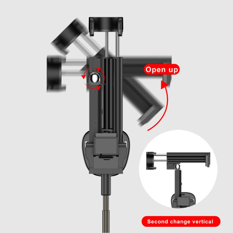 CYKE One-piece Lipstick Shape Wireless Bluetooth Selfie Stick with Hidden Tripod & Remote Control