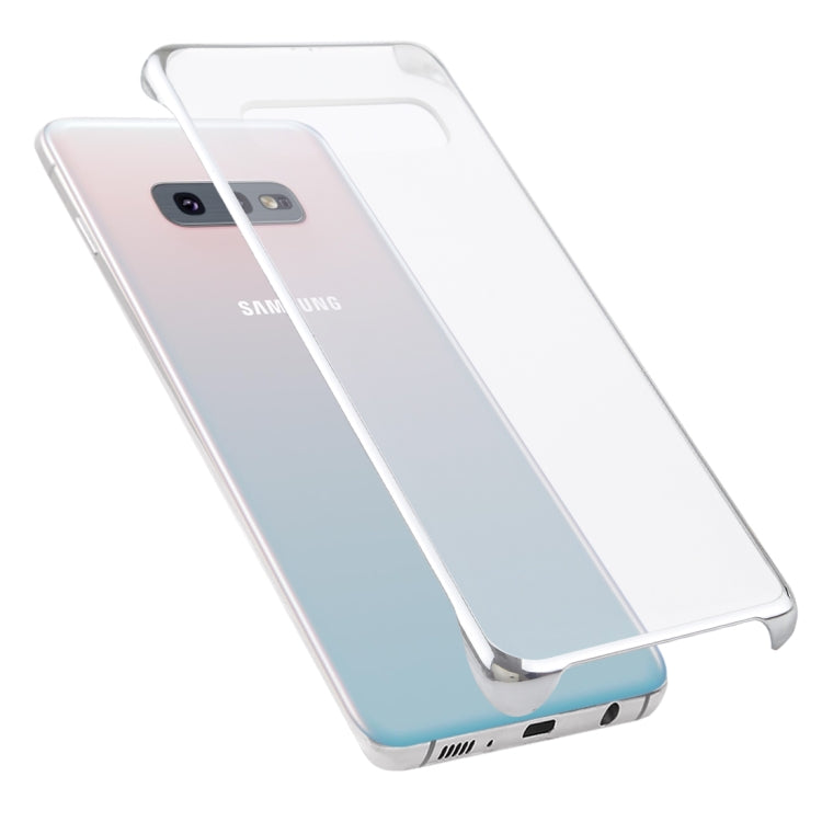 Ultra-thin Transparent Plating PC Protestive Back Case for Galaxy S10e