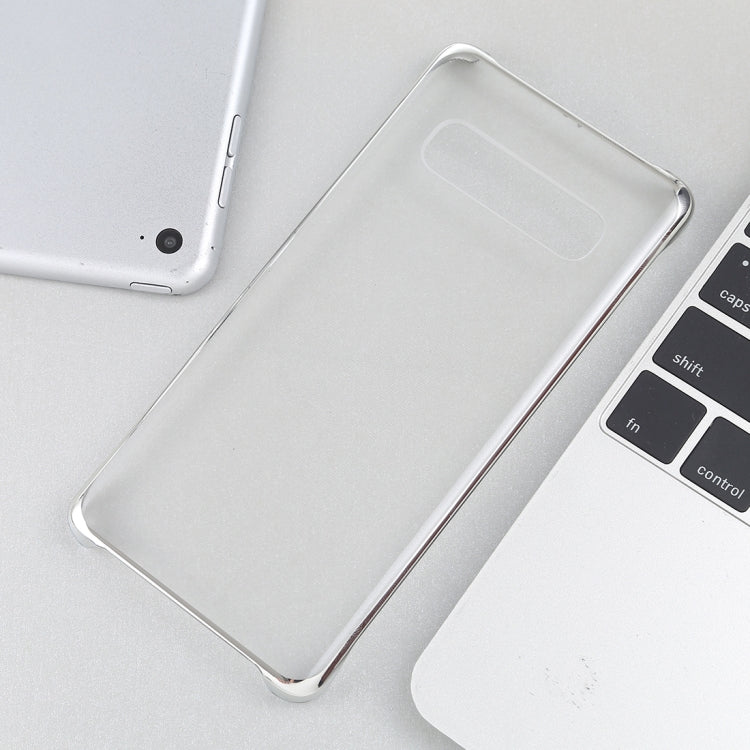 Ultra-thin Transparent Plating PC Protestive Back Case for Galaxy S10e