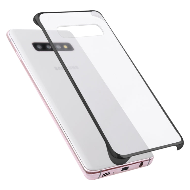 Ultra-thin Transparent Plating PC Protestive Back Case for Galaxy S10