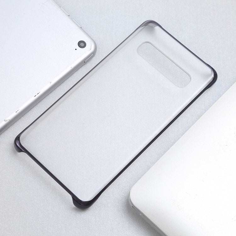 Ultra-thin Transparent Plating PC Protestive Back Case for Galaxy S10