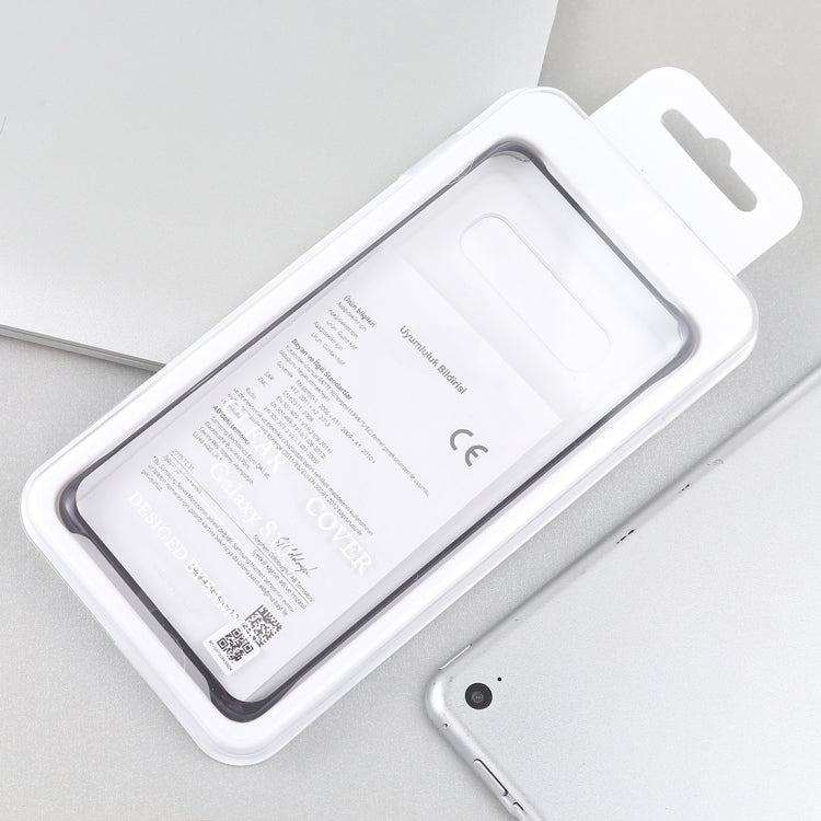 Ultra-thin Transparent Plating PC Protestive Back Case for Galaxy S10