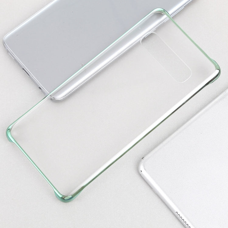 Ultra-thin Transparent Plating PC Protestive Back Case for Galaxy S10