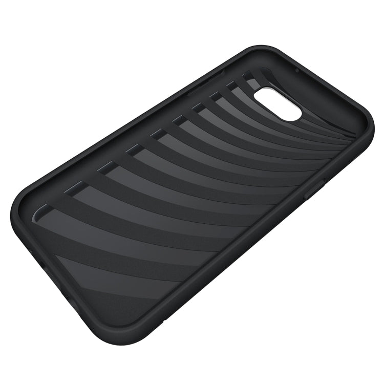 For Galaxy J3 (2017) / J3 Prime(US Version) Brushed Texture Separable PC + TPU Protective Combination Back Case with Holder & Card Slot