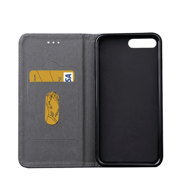 For Galaxy S8 + / G9550 Bronze Texture Casual Style with Absorption Horizontal Flip Leather Case with Holder & Card Slots & Wallet