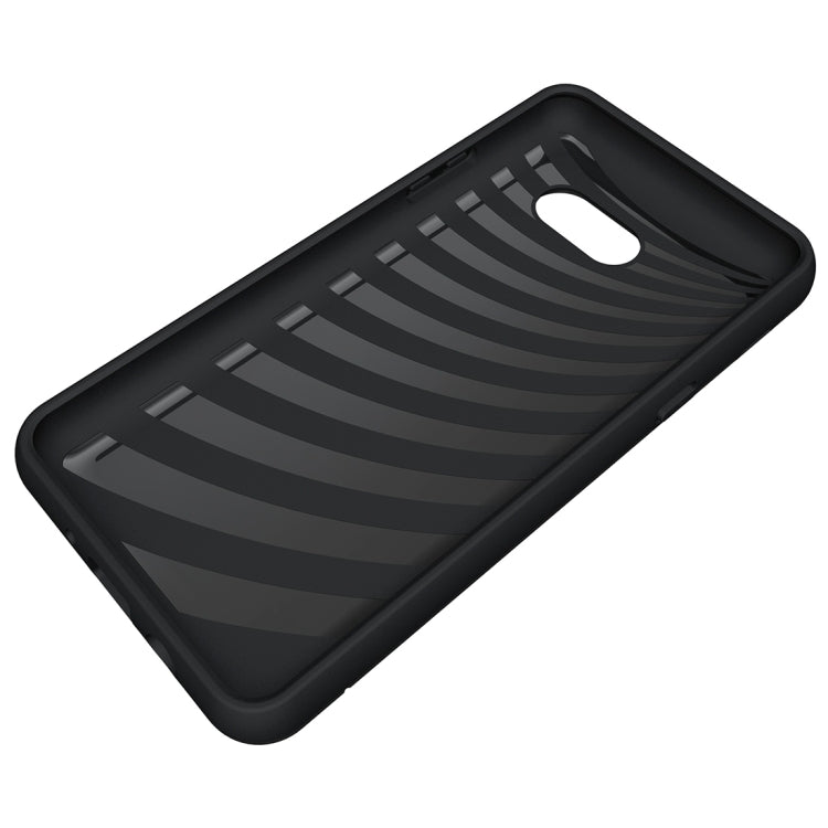 For Galaxy J5 (2017)(US Version) Brushed Texture Separable PC + TPU Protective Combination Back Case with Holder & Card Slot