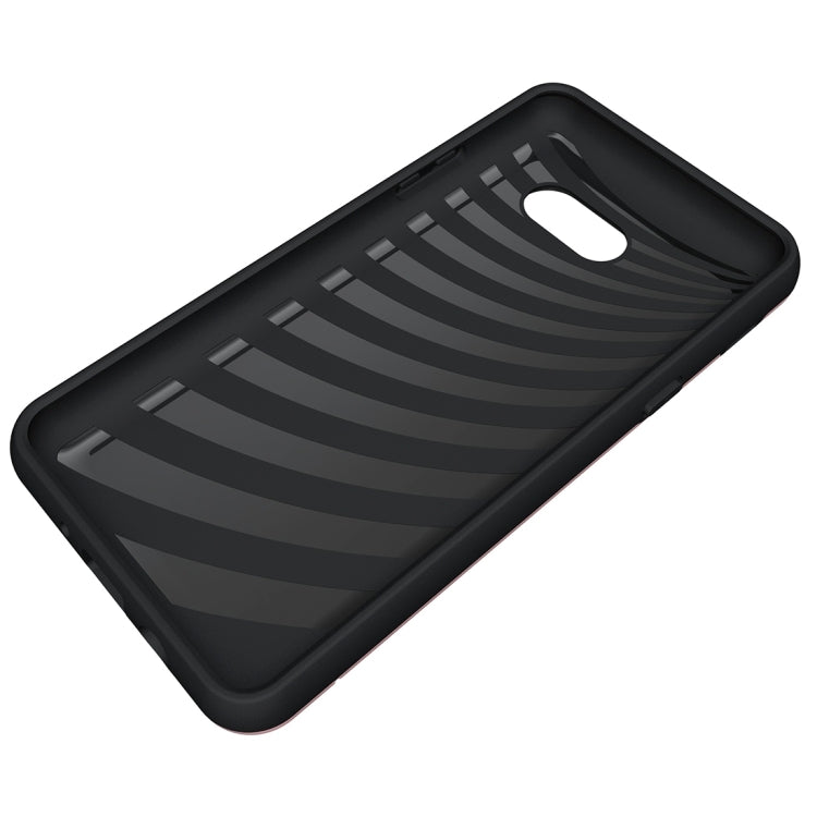 For Galaxy J5 (2017)(US Version) Brushed Texture Separable PC + TPU Protective Combination Back Case with Holder & Card Slot