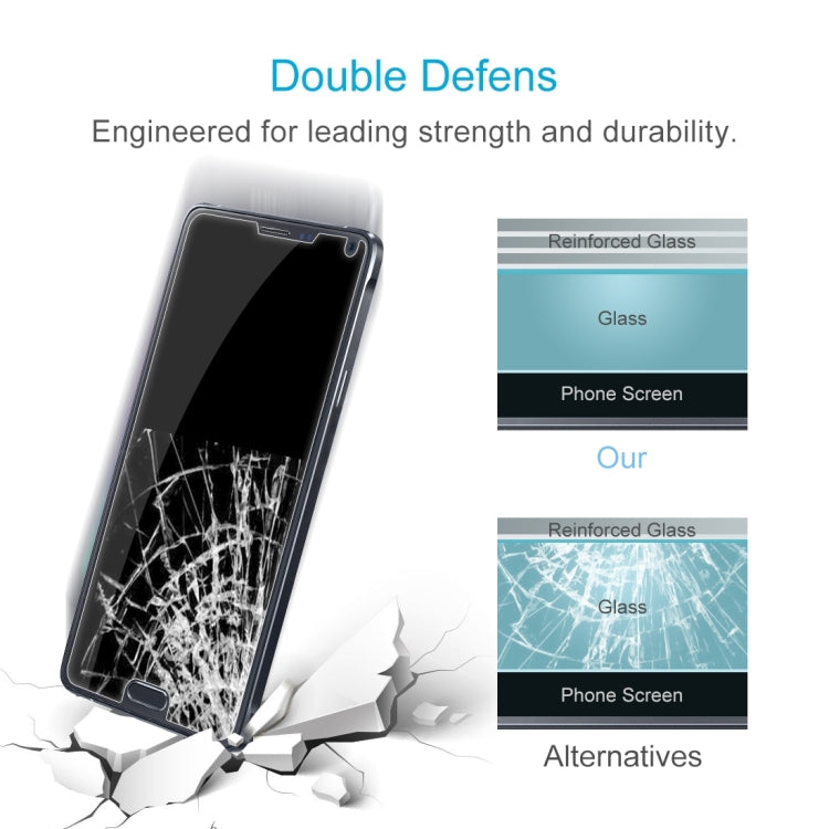 For Galaxy Note 4 / N910 2.5D Privacy Anti-glare Non-full Tempered Glass Screen Protector