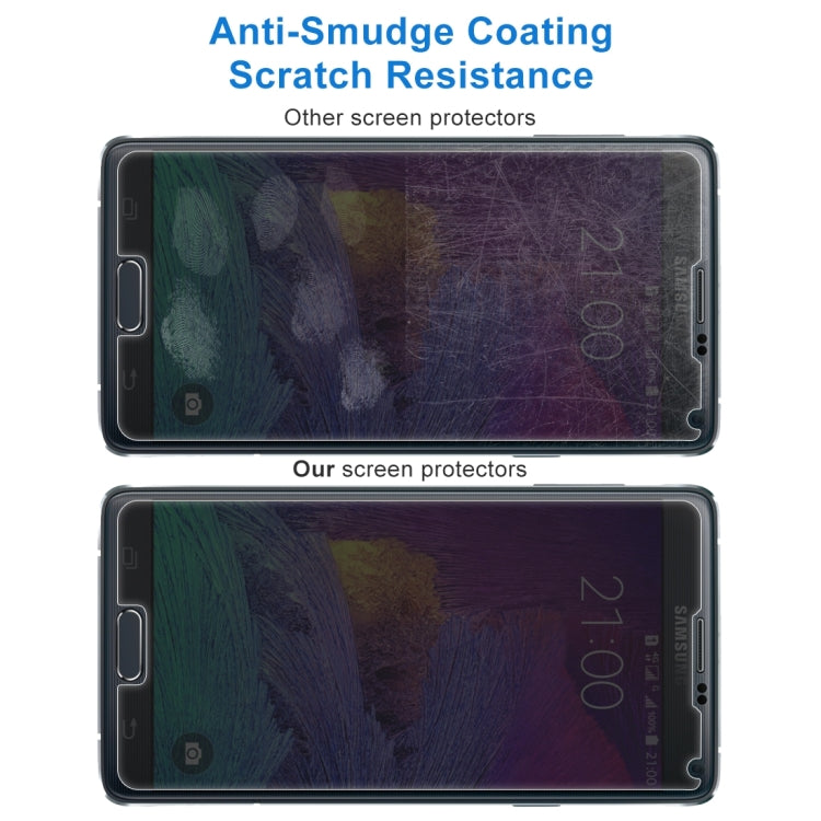 For Galaxy Note 4 / N910 2.5D Privacy Anti-glare Non-full Tempered Glass Screen Protector