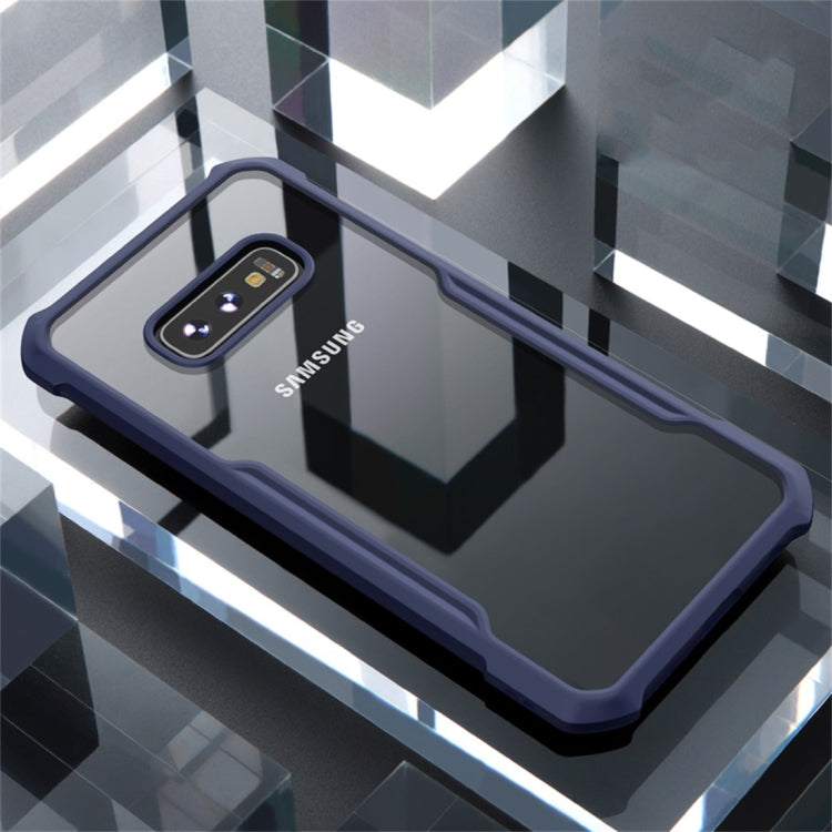 XUNDD Beetle Series Shockproof TPU Protective Case for Galaxy S10 E (Blue)